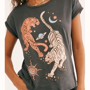 Free People Circling Tigers Tee